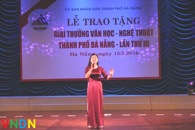 Lễ trao Giải thưởng Văn học- Nghệ thuật thành phố Đà Nẵng lần thứ III (2010 - 2014)